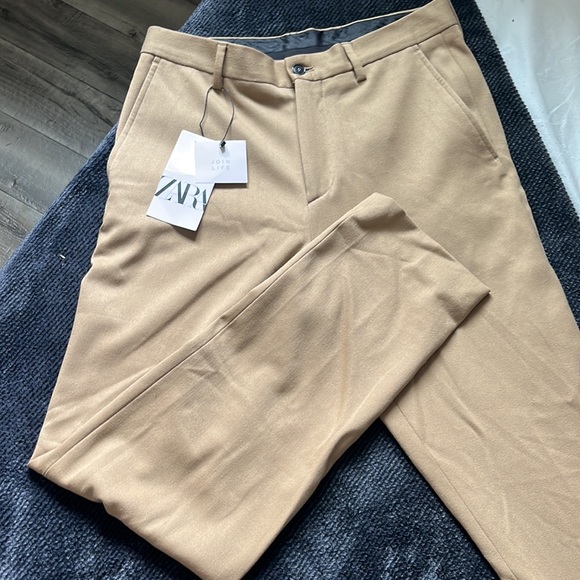 Zara. Beige khakis. Size US 29 - Picture 2 of 2